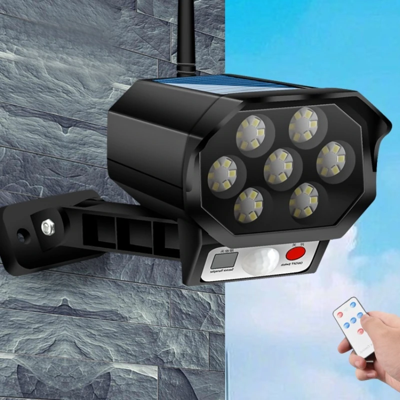 

Solar Lights Outdoor,Solar Motion Sensor Light,IP65 Waterproof, Simulation Motion Sensor Wall Lamp Solar Fake Surveillance