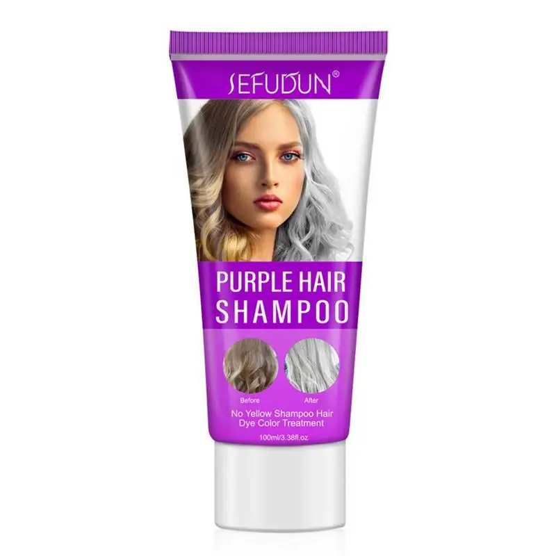 Toner Eliminating Brassy Yellow Tones Of Blonde Grey Ash Silver Hair