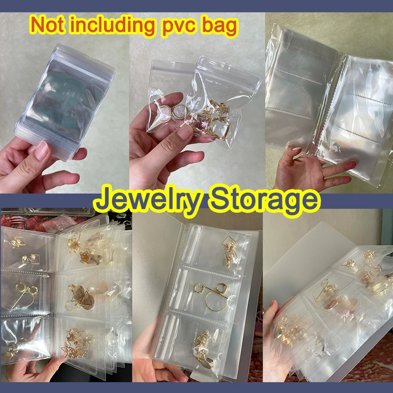 Альбом для фотографий ювелирных изделий книга браслет дисплей дорожная