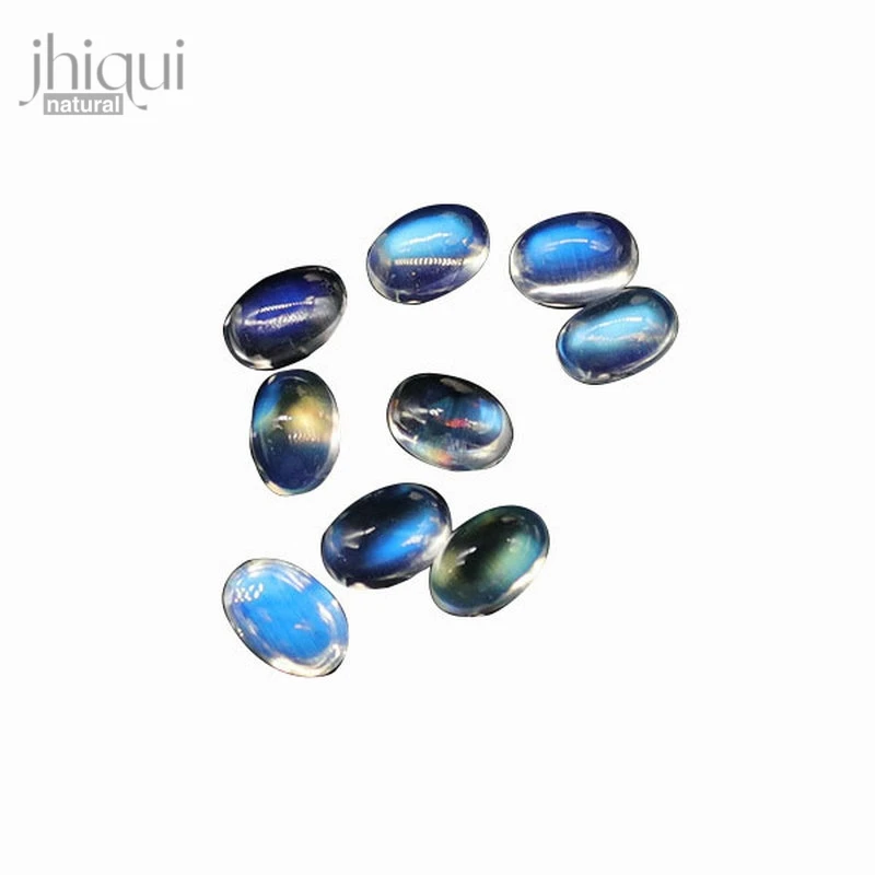 

1pc Oval Natural Moonstone Gemstone for DIY Fine Jewelry Making