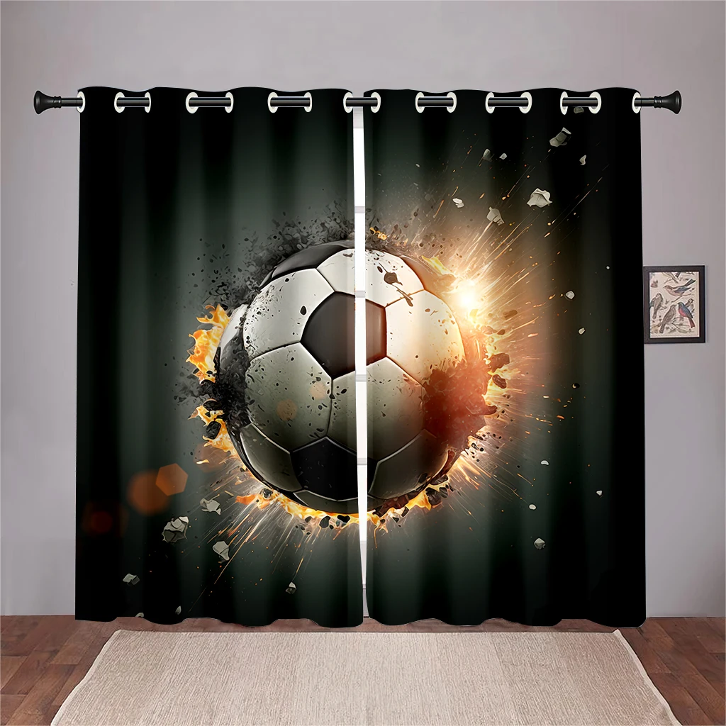 Тонкие оконные шторы для мальчиков современные занавески с изображением