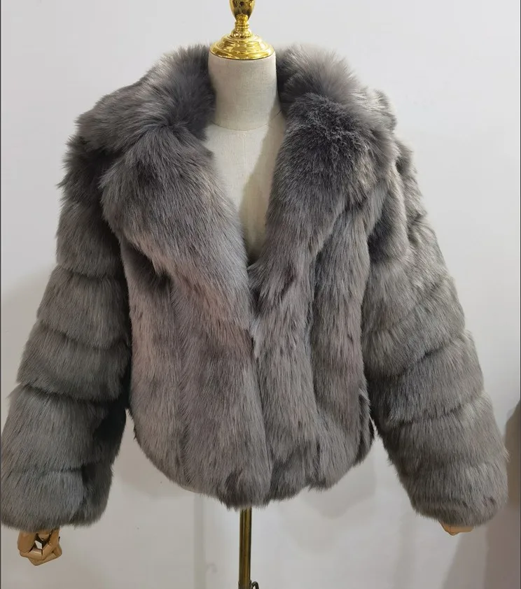 2023 New Fur Coat Coat Fashion Fur Women's Clothing