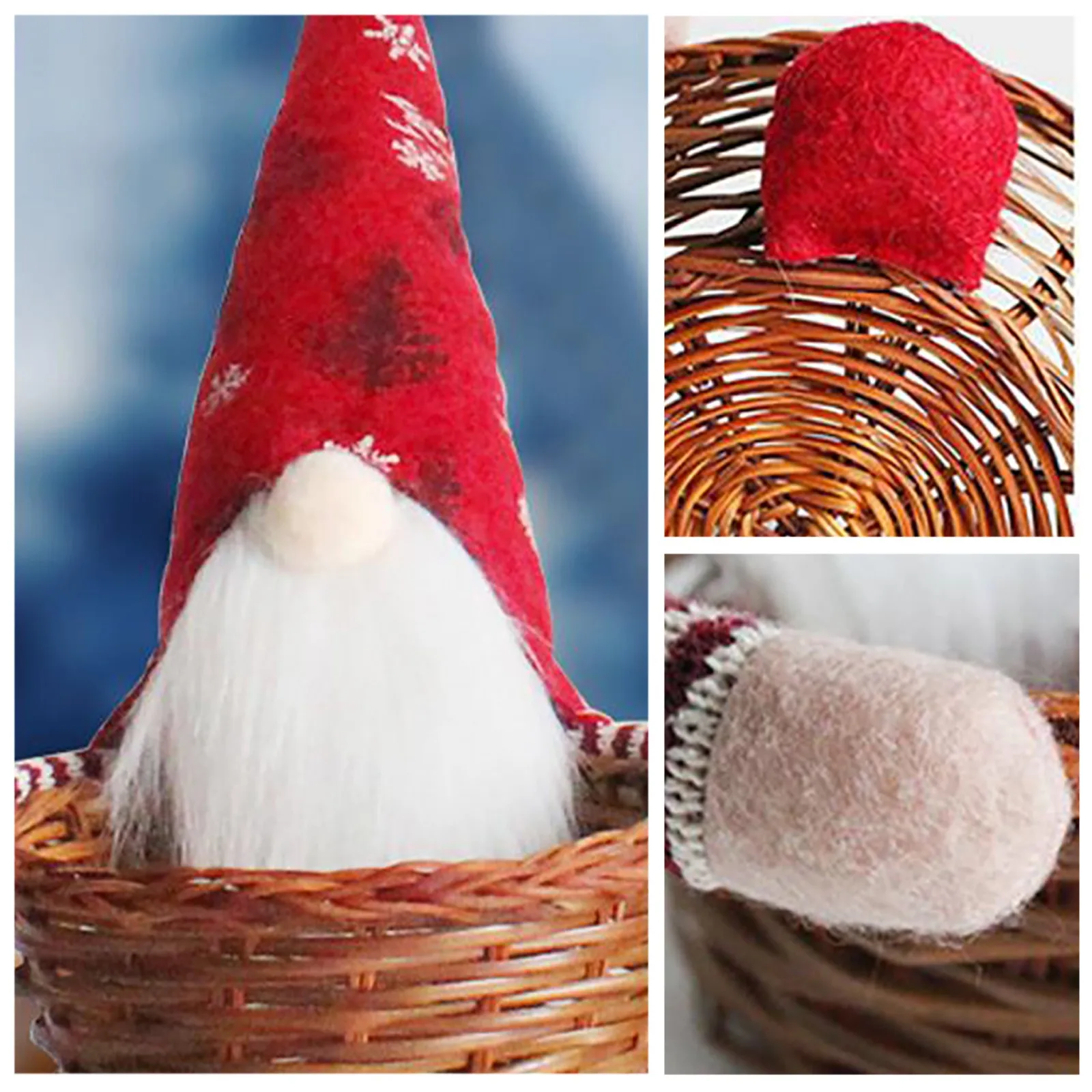 

Christmas Decoration Supplies Creative Faceless Doll Cute With Candy Abstract Decorative Objects Christmas Decorations Package