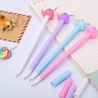 24 pcs cartoon learning stationery whale gel pen creative student writing tools back to school office accessories