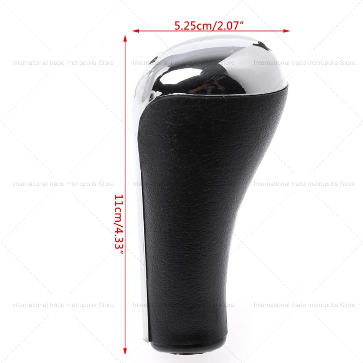 Фото Металлическая ручка переключения передач для Peugeot RCZ 301 308 408 607 3008 5008 - Алюминиевая ручка-рычаг КПП, противоскользящая, улучшенная замена №5