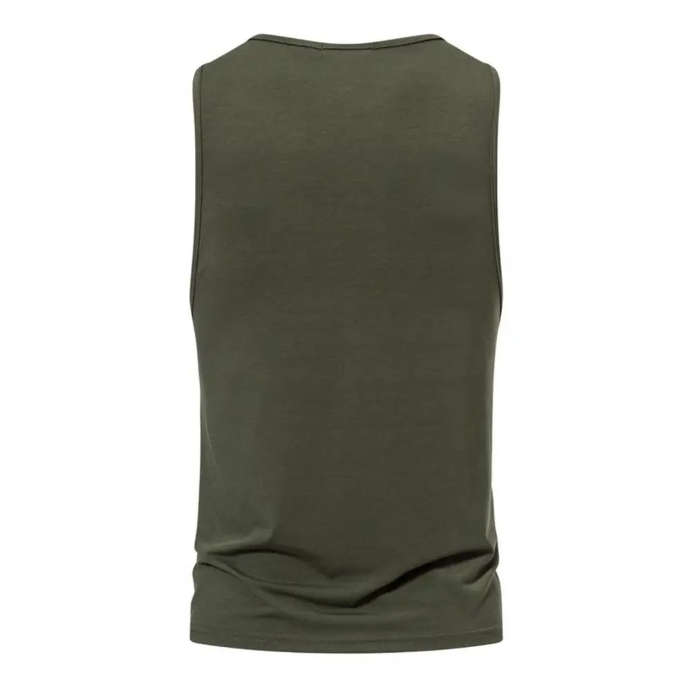 

Men Tank Top Soft Men Sport Vest American Flag Pattern Comfortable Summer Sport Vest Male Clothes
