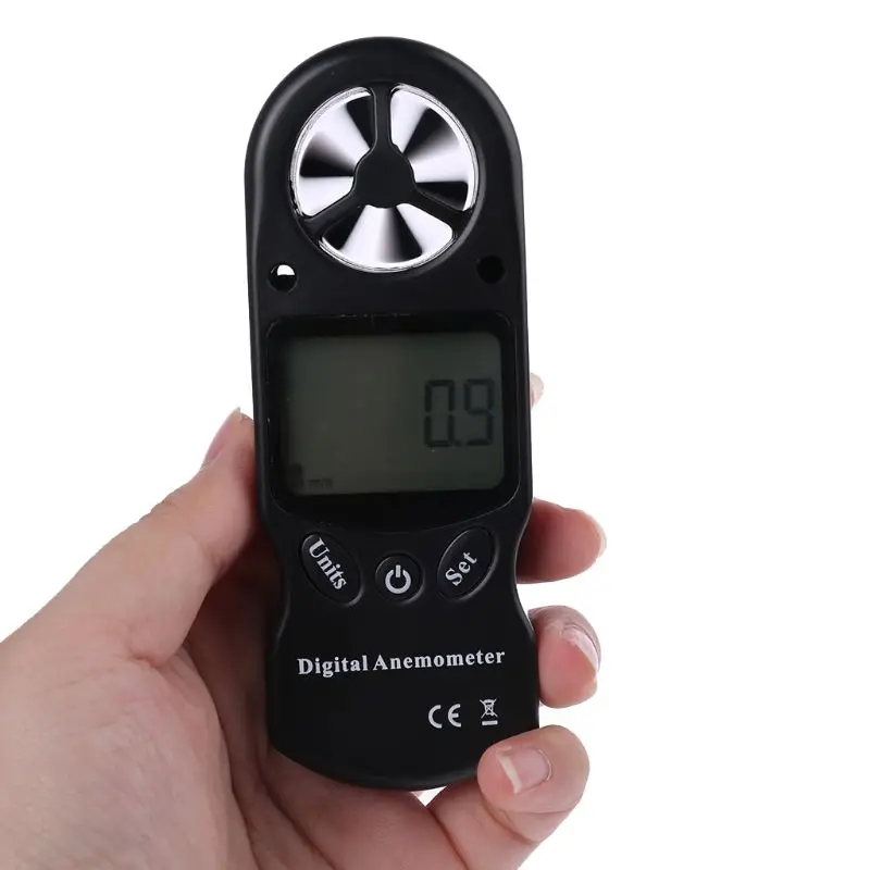 

8 in 1 TL-302 Digital Anemometer LCD Display Thermometer Hygrometer Temperature