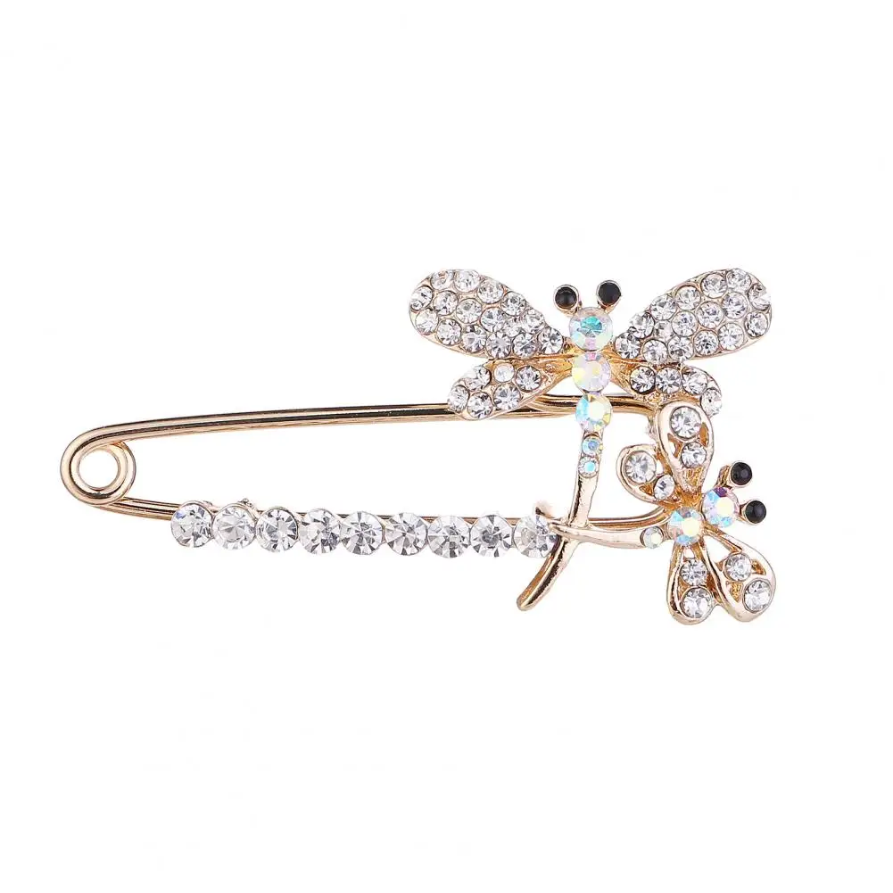

Attractive Clothing Brooch All-match Lightweight Women Dragonfly Pin Brooch Clothing Ornament Women Brooch Breastpin