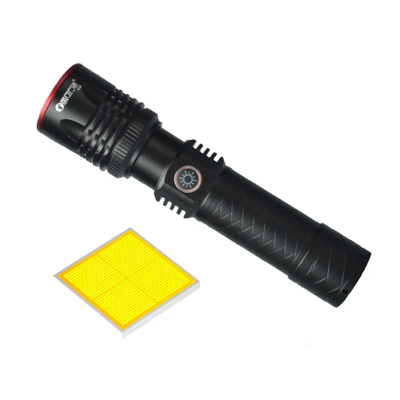 

P50 strong light flashlight LED26650 rechargeable zoom aluminum alloy high brightness long shot
