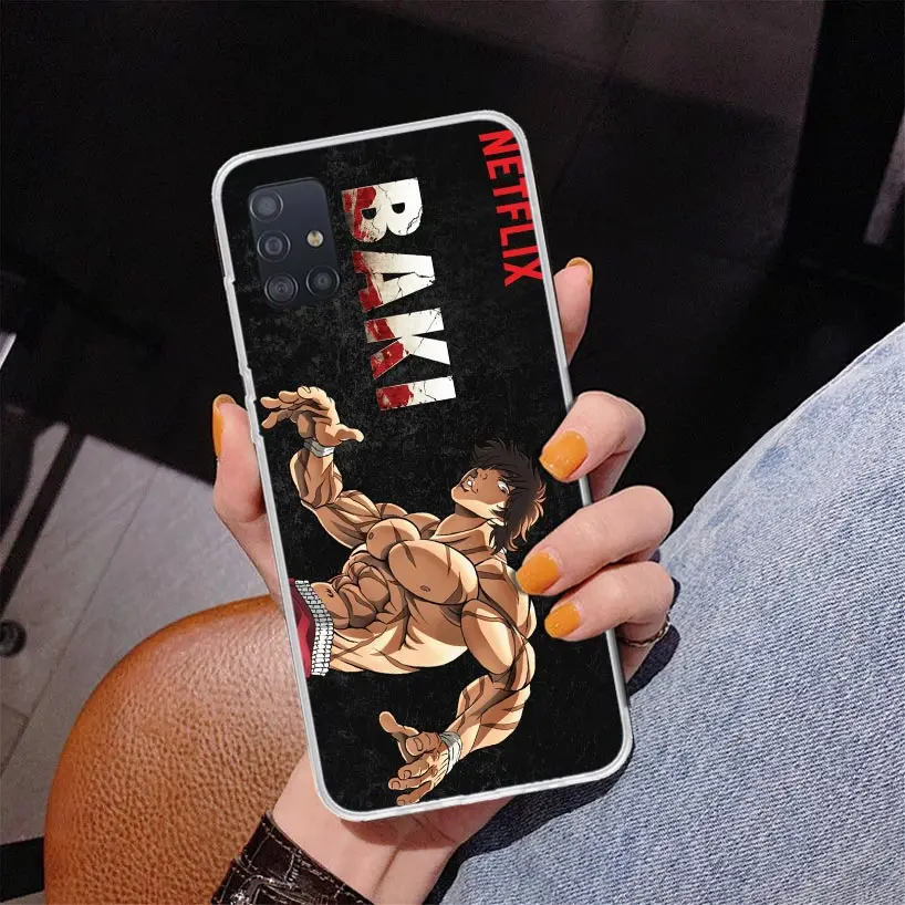 Оригинальный чехол для телефона Baki the Grappler в стиле аниме Samsung Galaxy A51 A41 A31 A21S A11 A71 A50