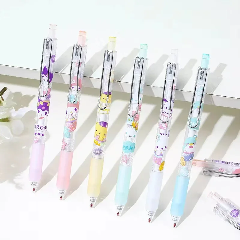 Гелевые ручки MINISO Mymelody Kuromi Cinnamoroll Pom Purin Pochacco