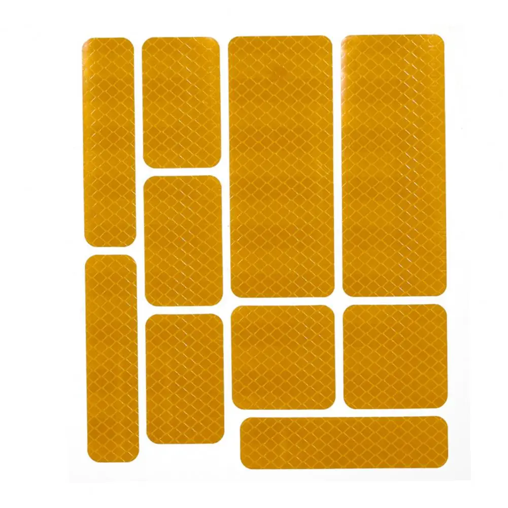 

Anti-scratch Eye-catching Sun Resistant Bike Body Reflect Decals for Bicycles