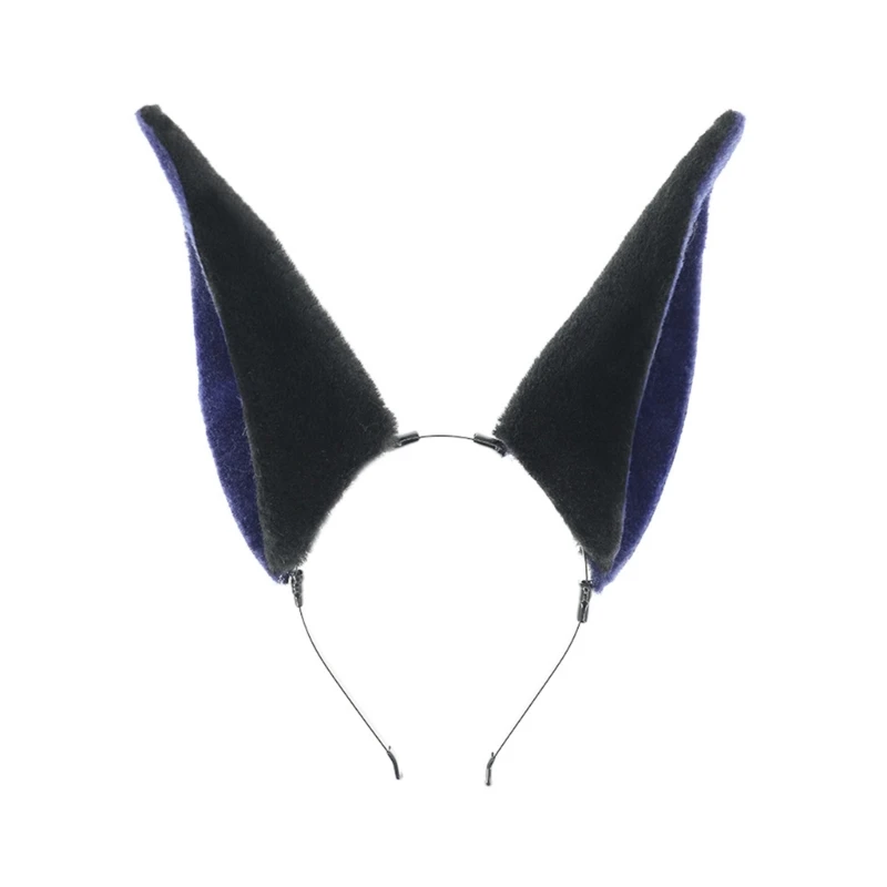 

Carnivals Party Plush Wolf Headband Woman Makeup Cosplay Character Headband NEW