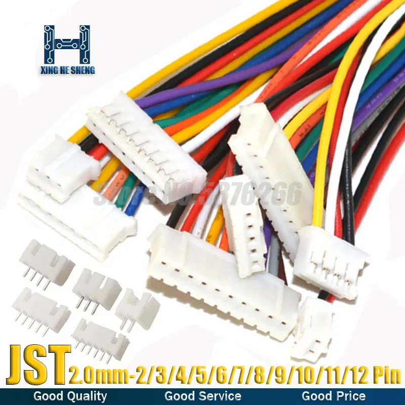 

Micro Mini JST 2.0 PH разъемы, 10 комплектов