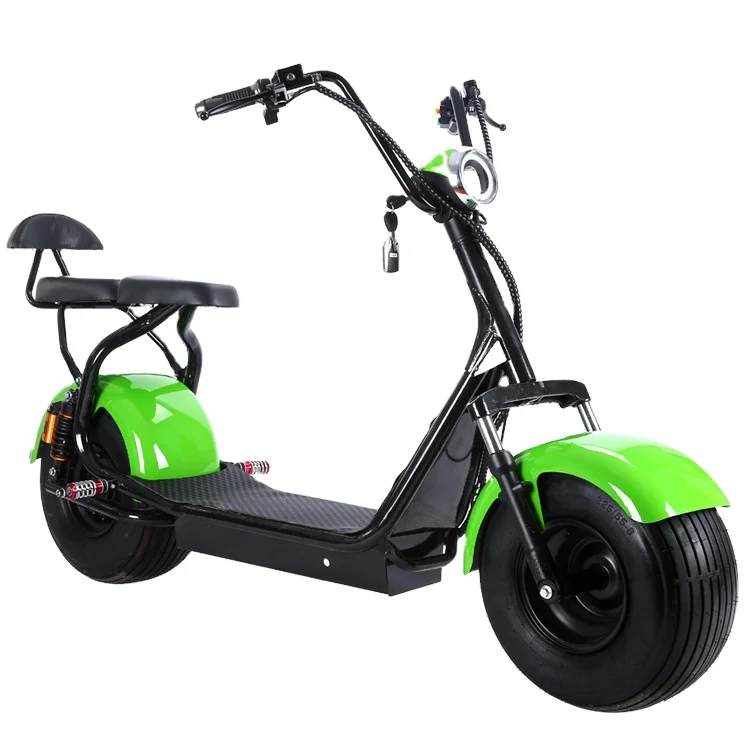 

fat tire citycoco electric motorcycle Halley electric scooter harleyment 2000w 1500w 2 wheel city coco scooter with CE EEC