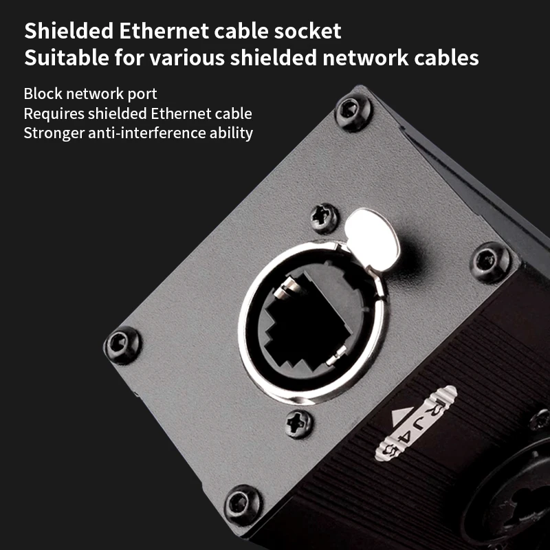 Фото Кабель-разветвитель DMX XLR (мужской/женский) 4-канальный RJ45-XLR для удлинения аудиосети (кабель-«змейка») для сцены и студийной записи №4