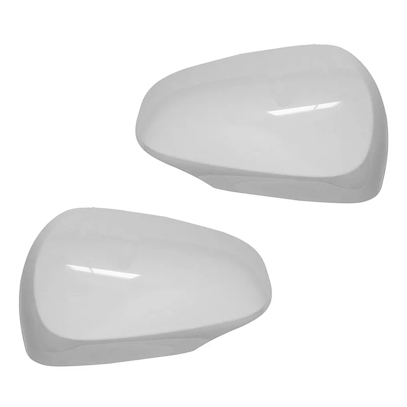 

Car Door Mirror Side Rear View Mirror Cover Shell Mirror Cap for Toyota Prius C Aqua Axio Premio Allion 2012-2018 White
