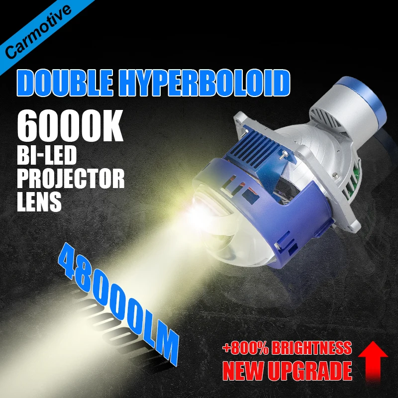 Двойной СВЕТОДИОДНЫЙ прожектор carmotif, 3-дюймовый прожектор, линза для автомобильной фары, линза 6000K с лазерной автомобильной фарой, дальний/ближний свет, 130 Вт LHD Двойной СВЕТОДИОДНЫЙ прожектор carmotif, 3-дюймовый прожектор, линза для автомобильной фары, линза 6000K с лазерной автомобильной фарой, дальний/ближний свет, 130 Вт LHD