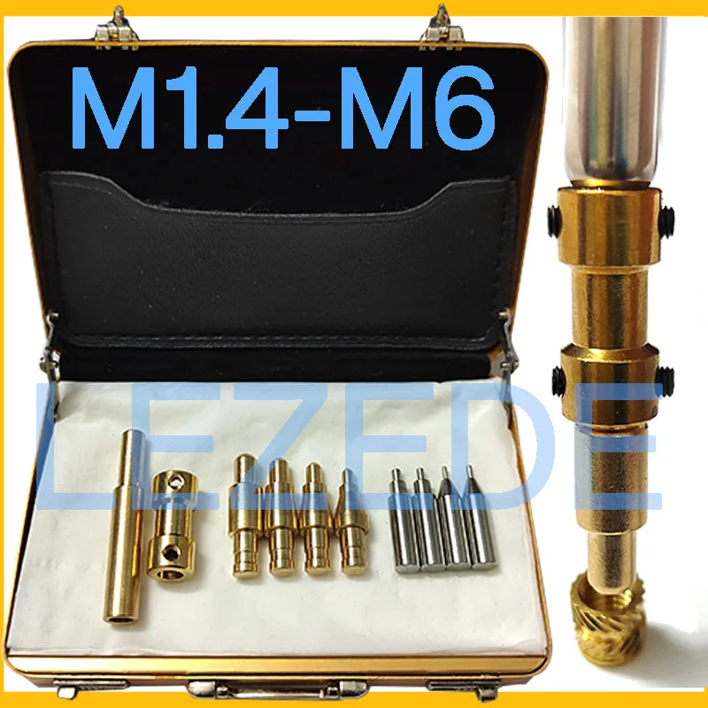 

M2M2.5 M3 M4 M5 M6 Brass Hot Melt Insert Nut Tool Knurled Thread Molding Injection Copper Insertion Heat Conduction Embedded Kit