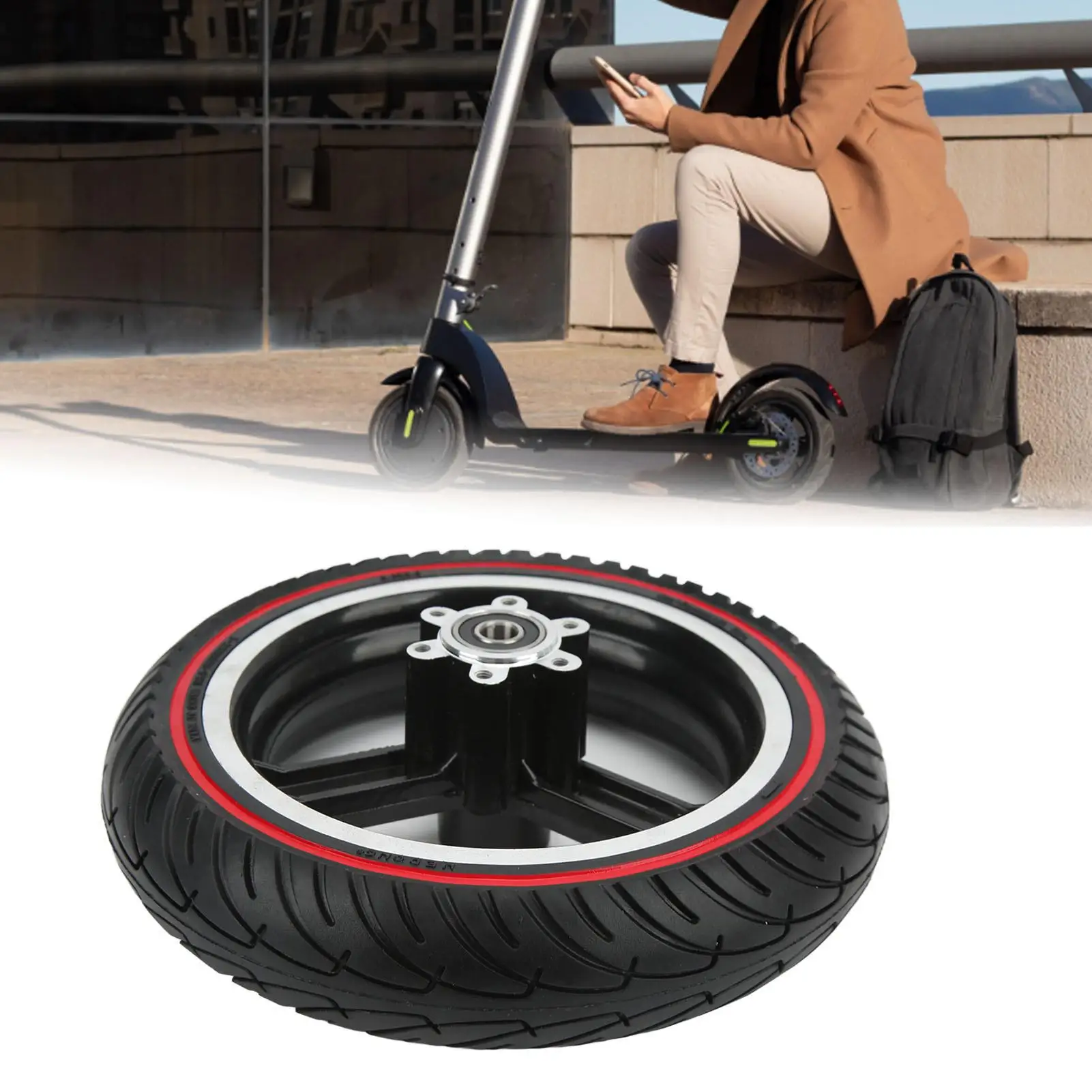 8 5-дюймовая ступица для электрического скутера — высокопрочный алюминиевый