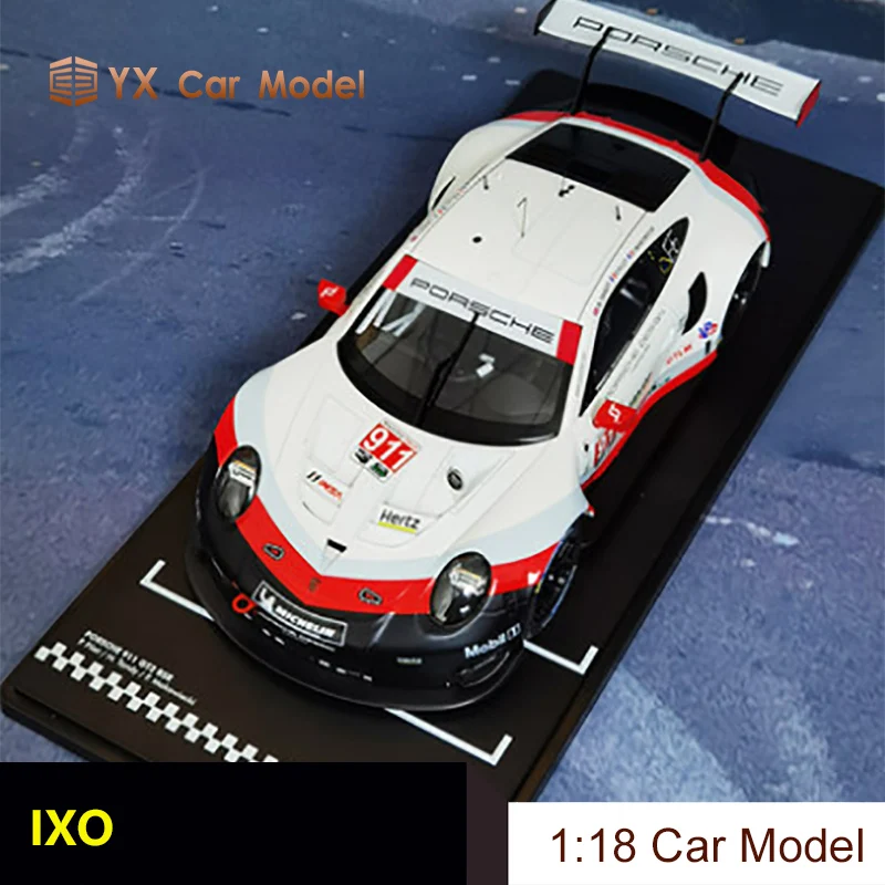 

model IXO 1:18 GT3 RSR 92# pink pig alloy car model car model