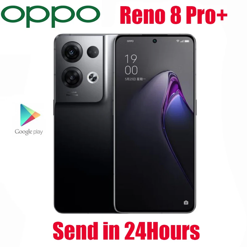 Новый сотовый телефон OPPO Reno 8 Pro + Plus 6 7 дюймов OLED 120 Гц экран 80 Вт Super VOOC 4500 мАч Android 12