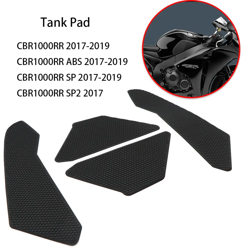 

Motorcycle Tank Pad Protector Modified Parts Insulation Fish Bone Decal For Honda CBR1000RR CBR 1000 RR ABS 2017 - 2019