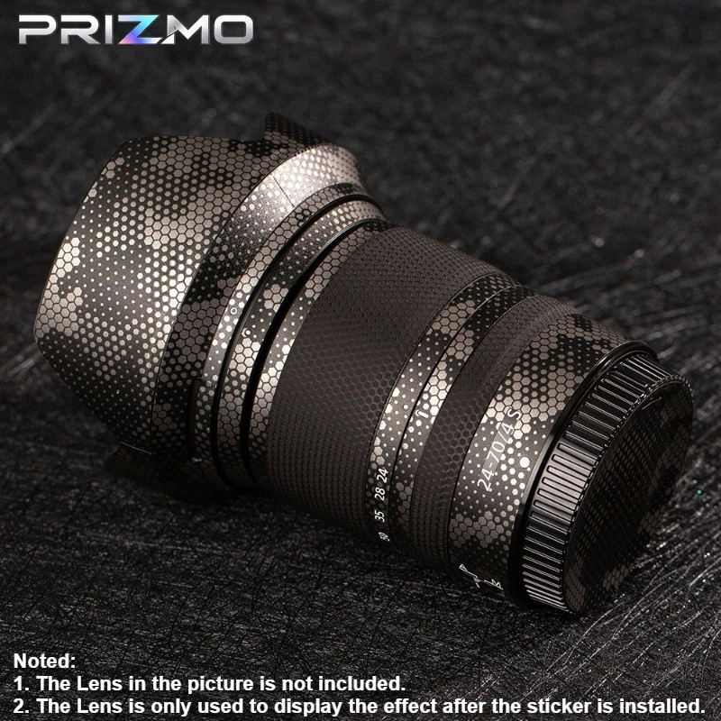 Фото Защитная пленка PrizMo для объектива Nikon Z 24-70mm F4 S, виниловая наклейка для корпуса, защита от царапин, премиум-декаль, наклейка на объектив №3