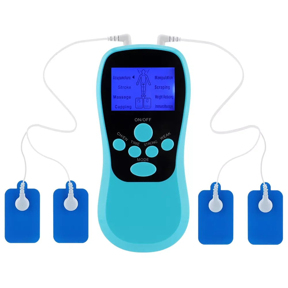 

8 Mode EMS Electric Herald Tens Machine Acupuncture Body Massage Digital Therapy Massager Muscle Stimulator Electrostimulator