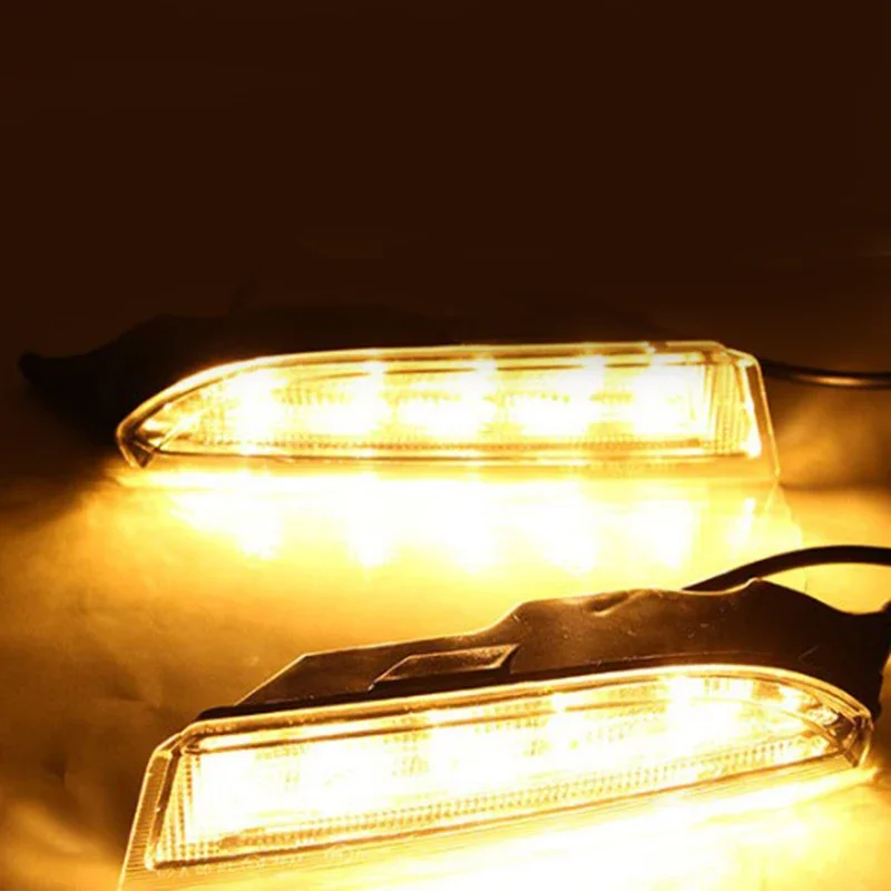 2 шт. для Volkswagen VW Scirocco R 2010-2014 светодиодные DRL дневные ходовые огни дневного света