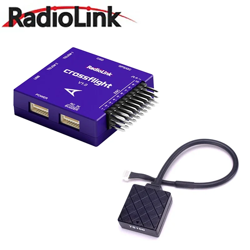 RadioLink CrossFlight V1.0 FC + TS100 V2 M10N GPS