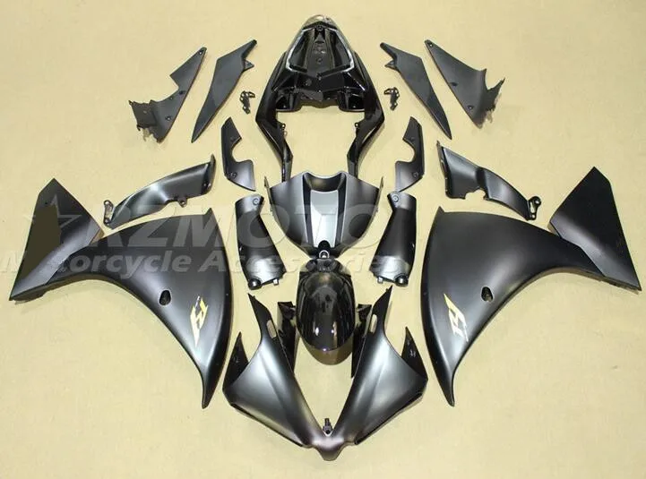 

New ABS Fairings Kit For Yamaha YZF R1 2012 2013 2014 12 13 14 motorbike ABS Fairing Bodywork Set High quality Cool Black Matte