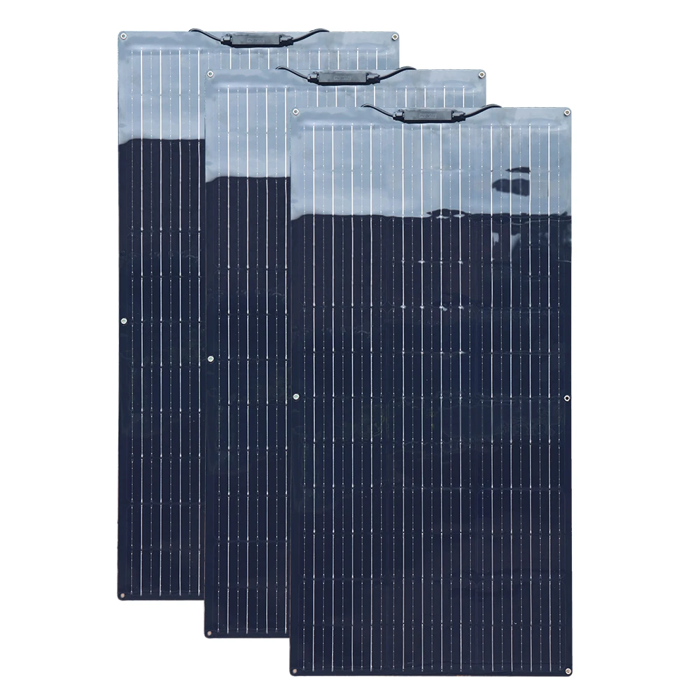 Solar Panel Kit /18V Flexible Photovoltaic placa solar 100W 200W 300W 400W 500W 600W 12V 24V 36V High Efficiency Paneles Solares