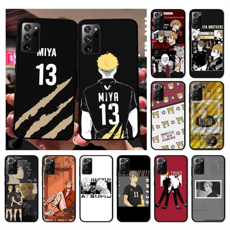 

Miya Atsumu Haikyuu Phone Case for Samsung Note 20 Ultra 10 pro lite plus 9 8 5 4 3 M 30s 11 51 31 31s 20 A7