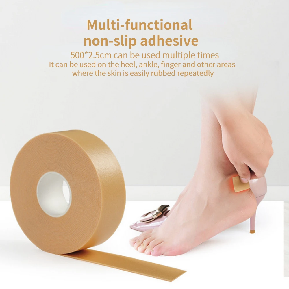 

1 Roll Stealth Anti-wear Heel Pain Relief Anti-slip Thickened Grinding Foot Shoe Patch Orthopedic Foot Care Pedicure Tools