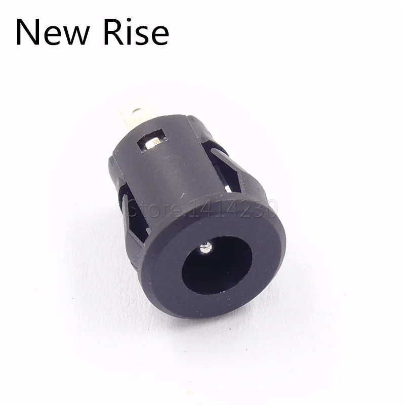 

10PCS DC Power Socket DC-022E 5.5x2.1mm Buckle Female 2PIN Welding Wire Round Socket Charging Port 022b