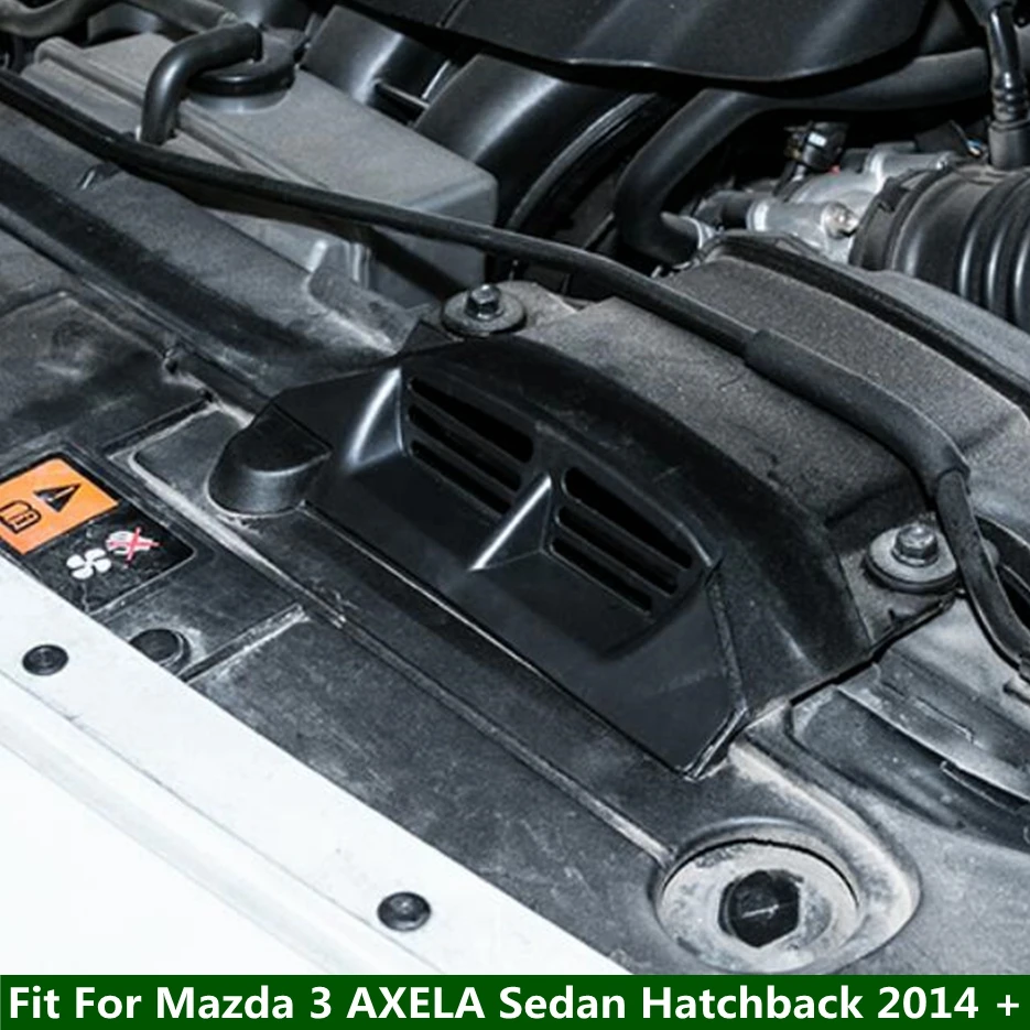 Lapetus per Mazda 3 AXELA Sedan Hatchback 2014 - 2018 Black Engine Warehouse Air AC Inlet Vent decorazione cornice copertura Trim 1 pz