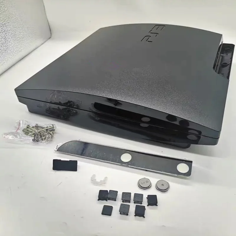 Черный белый Сменный Чехол с полным корпусом чехол для ps3 slim 2000 20XX 2500 консоли