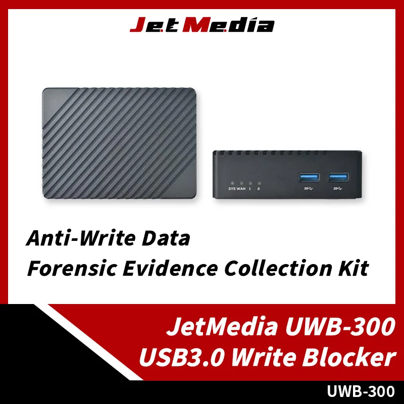 JetMedia UWB-300 USB3.0 записывающее устройство блокирующее запись данных набор для сбора судебных доказательств