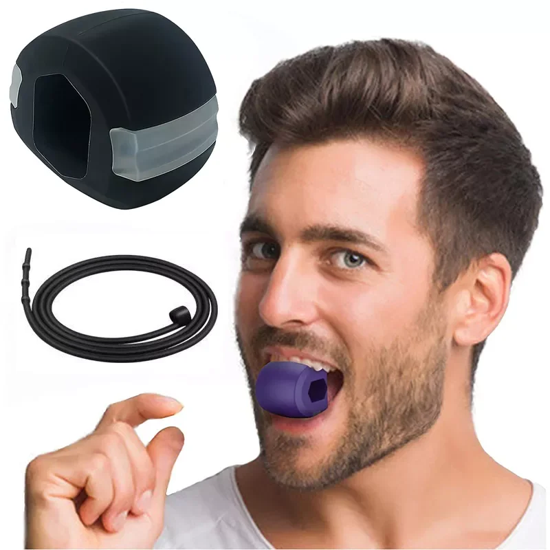 

NEW2023 Double Chin Reducer Jaw Exercise Ball Jaw Trainer V Line Shaped Face Lift Slimmer Facial Fat Burner Chisell Jawline Exer