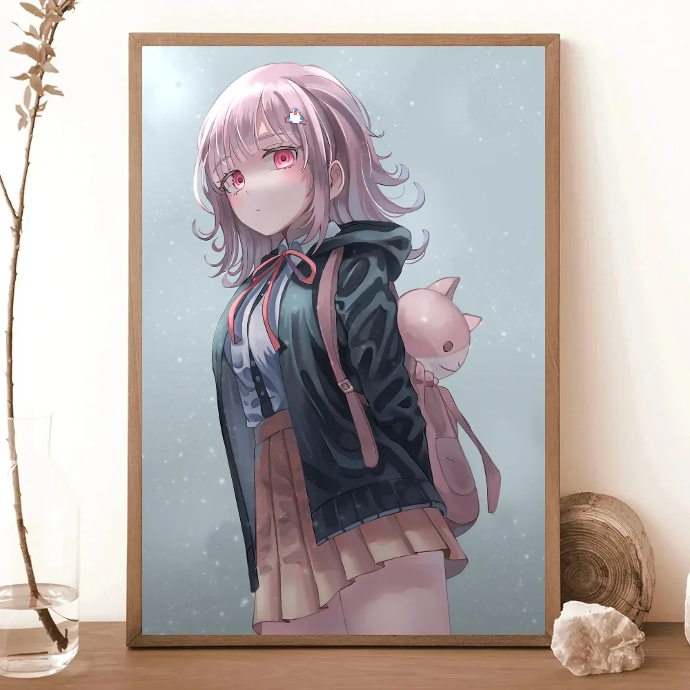 Nanami Chiaki Super Danganronpa 2 Японское Аниме Постер Наклейка