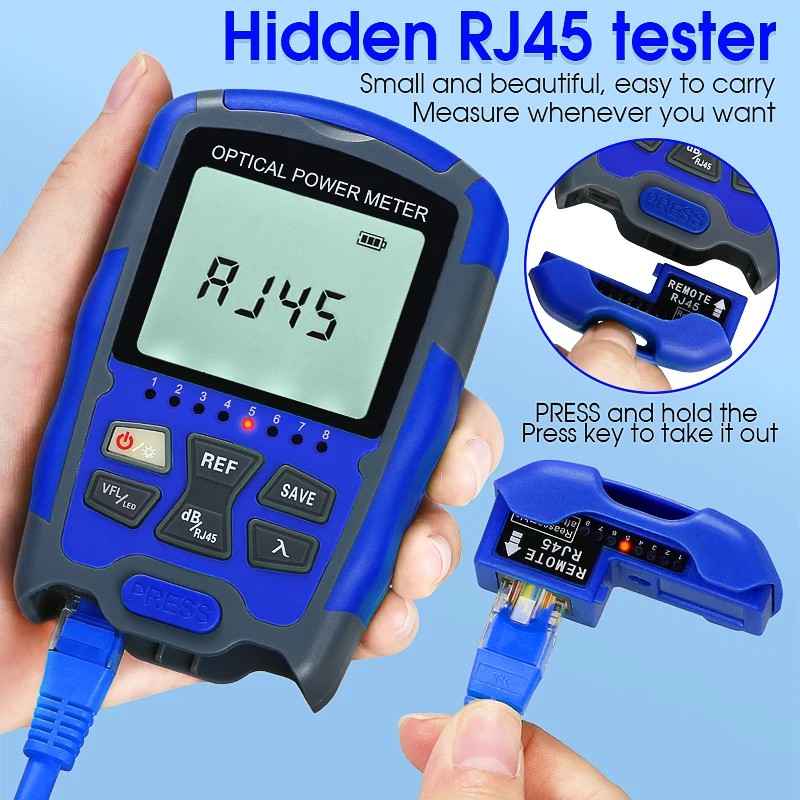 Измеритель оптической мощности Многофункциональный Визуальный измеритель