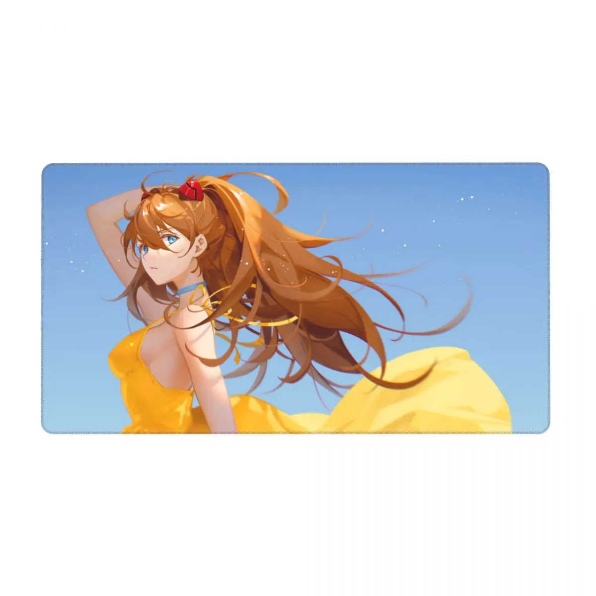 

Rei Anime Girls Asuka Langley Soryu PC Table Mat Mousepad XL Laptop Waterproof Gamers Mouse pad