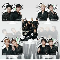 kpop new boys group stray kids acrylic double sided action figure stand stand table decoration exquisite ornaments gifts hyunjin