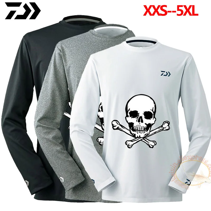 

New Fishing Jersey Clothing Outdoor Shirt Quick Dry Summer Fishing Clothes Large Long Sleeve Anti-UV Cool Ice Fishing Shirt