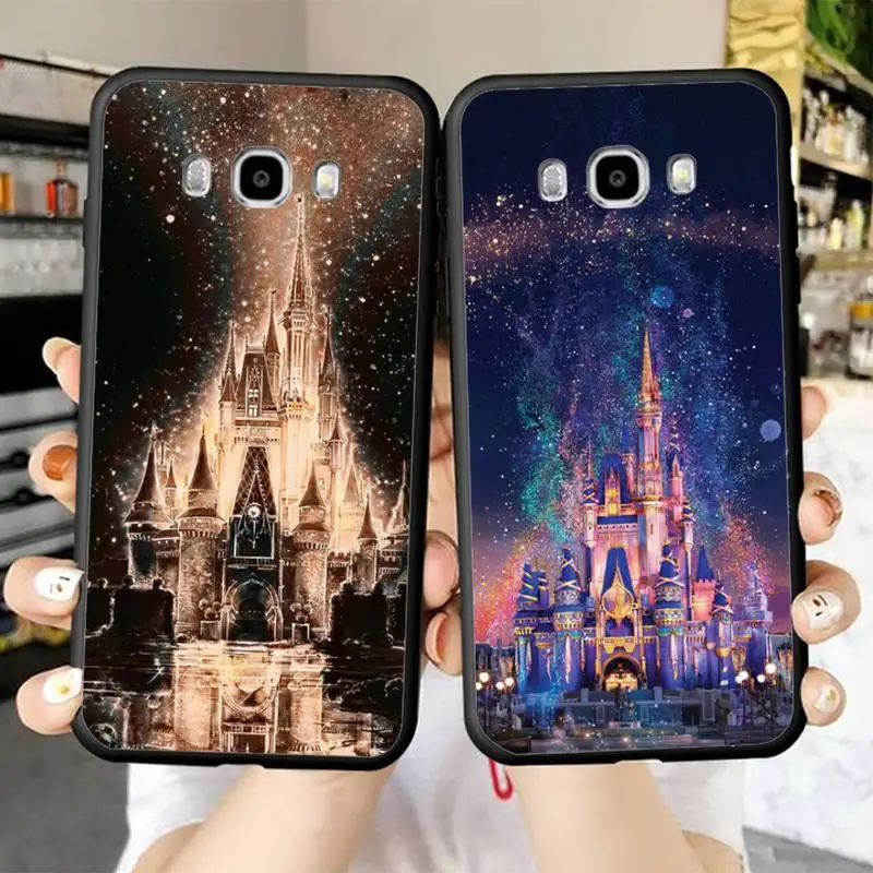 

Disney Castle Phone Case for Samsung J 2 3 4 5 6 7 8 prime plus 2018 2017 2016 core
