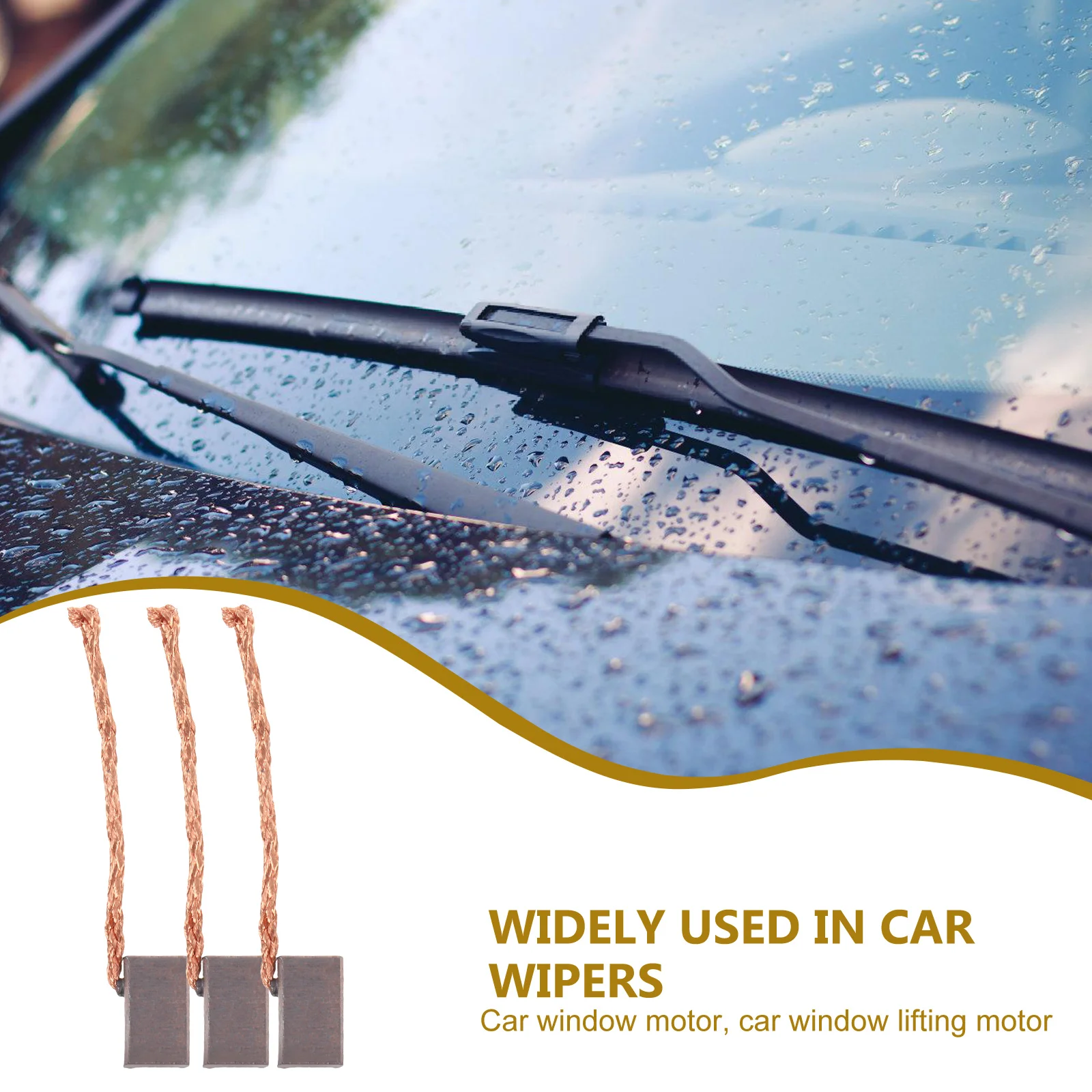 Угольная щетка для оконного двигателя щетки электрических компонентов