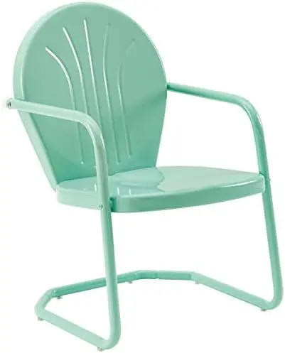 

Metal Outdoor Chair - Red