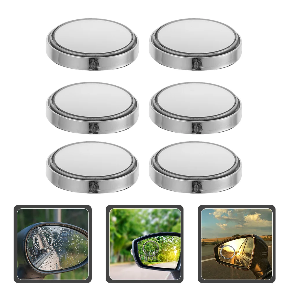 

3 Pairs Small Blind Spot Mirror Bike Accessories Cycling Wide Angle Car Side Club Rear View