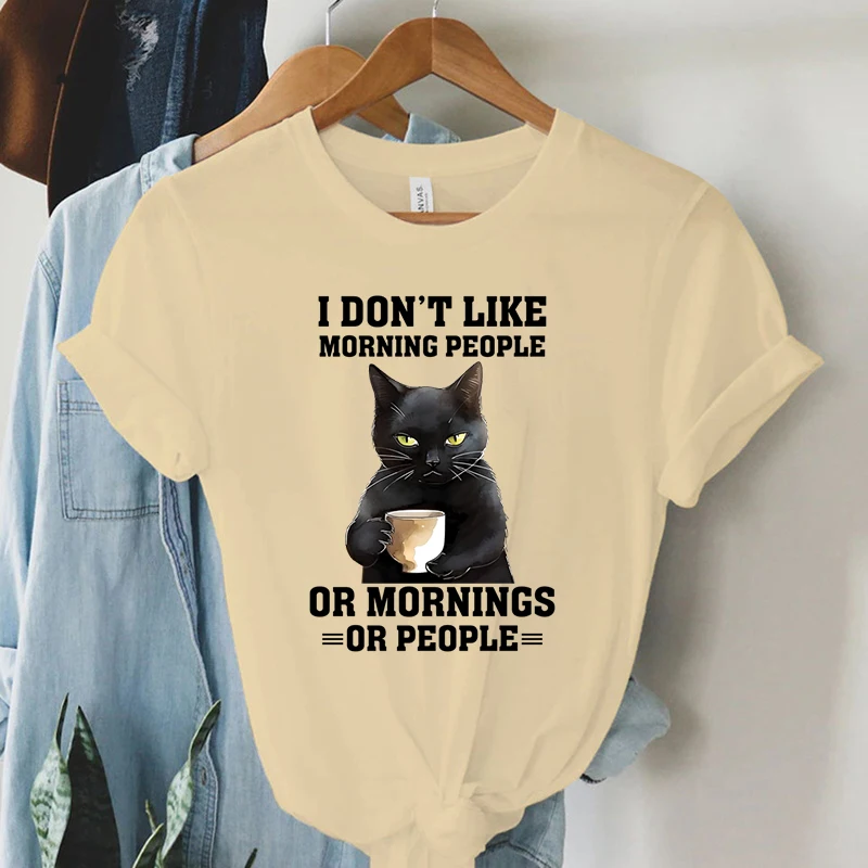 Футболка женская с принтом «Я не люблю Морин»